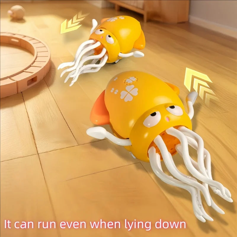 Magical Dancing Octopus Toy – Electric Squid with Obstacle Sensing & Music for Kids