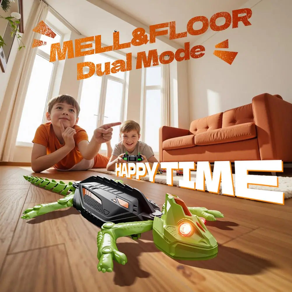 Wall-Climbing RC Gecko Toy – Remote Control Electric Lizard That Crawls on Walls & Ceilings