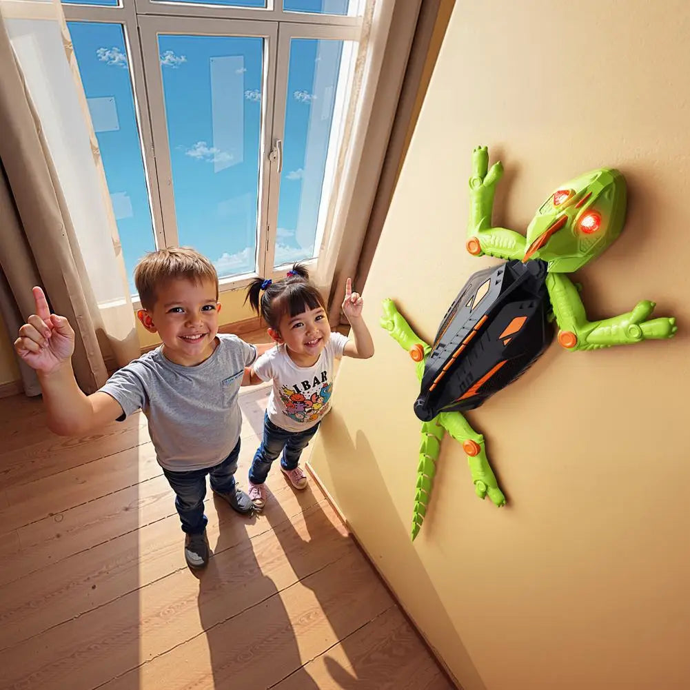 Wall-Climbing RC Gecko Toy – Remote Control Electric Lizard That Crawls on Walls & Ceilings