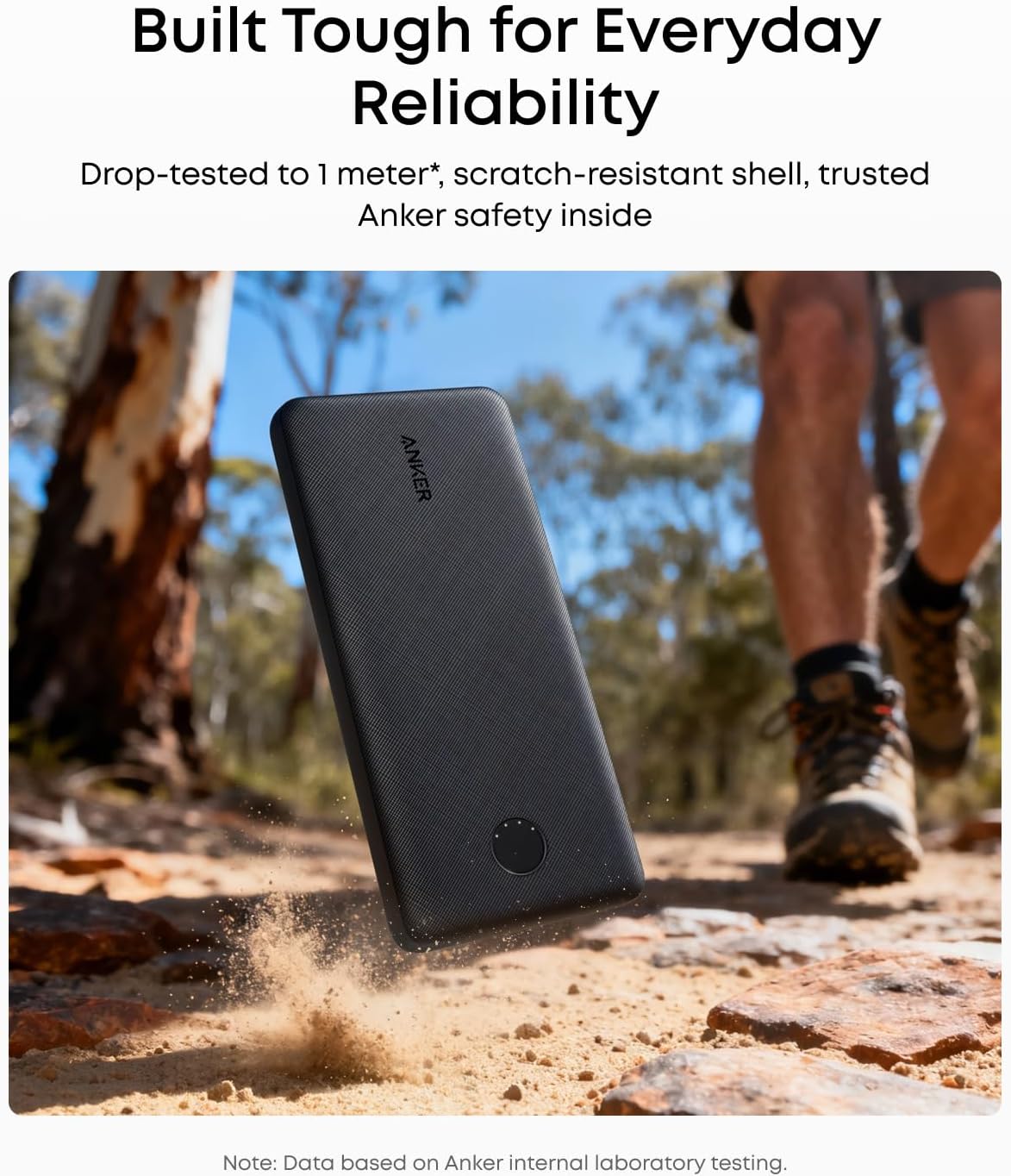 Anker 10,000mAh Portable Power Bank – Slim High-Speed USB-C Charger for iPhone 16/17, iPad, Samsung & More