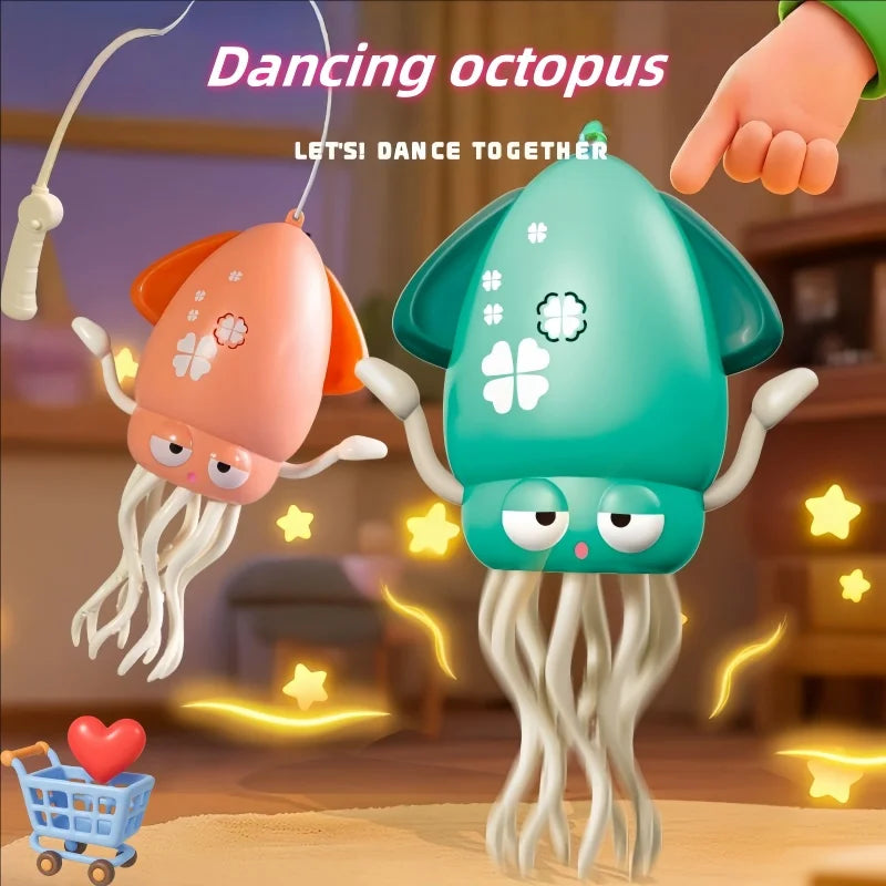 Magical Dancing Octopus Toy – Electric Squid with Obstacle Sensing & Music for Kids