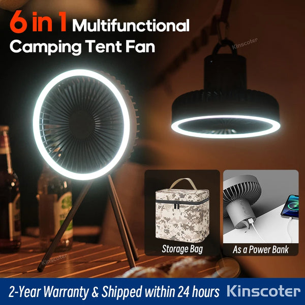 All-Purpose Camping Power Fan